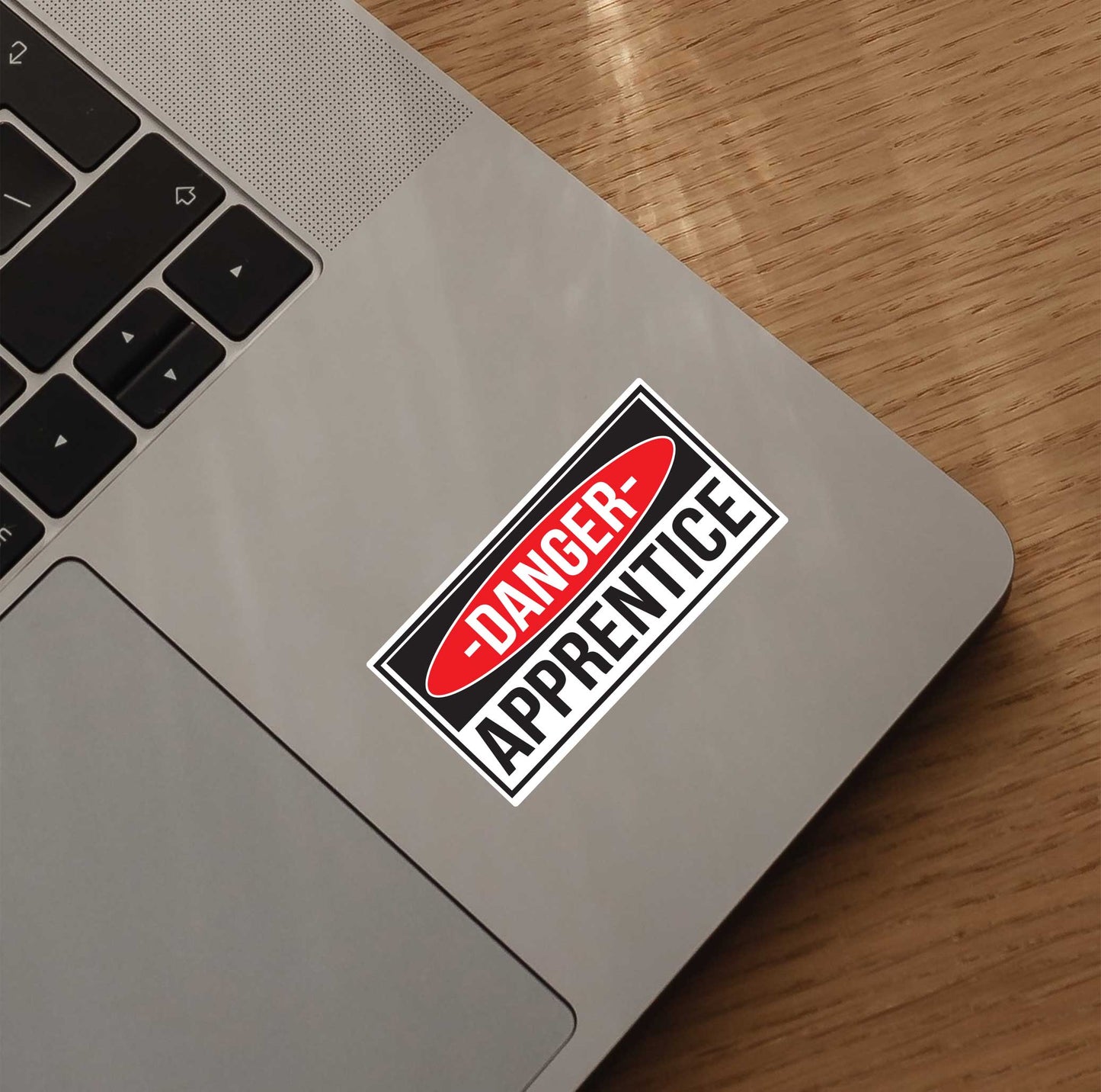 Danger Apprentice Sticker