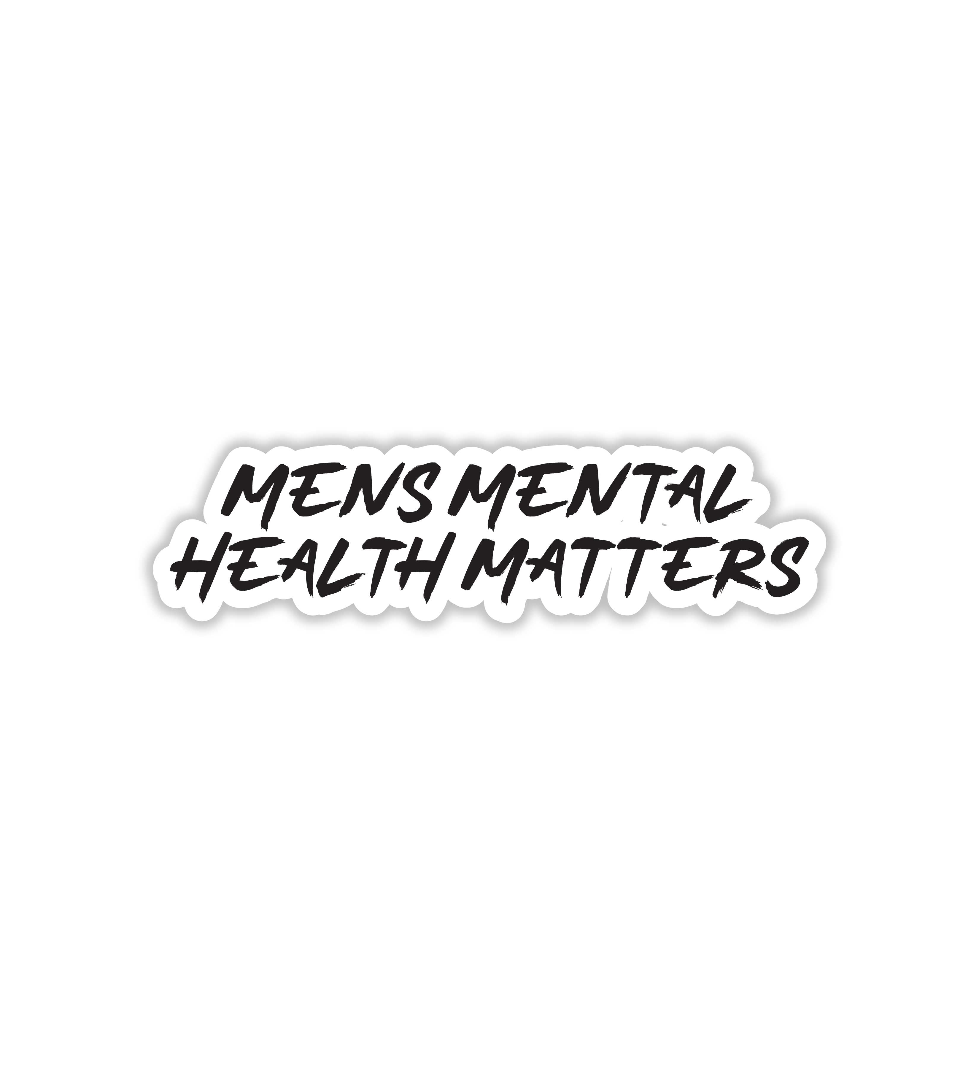 Mens Mental Health Matters Sticker