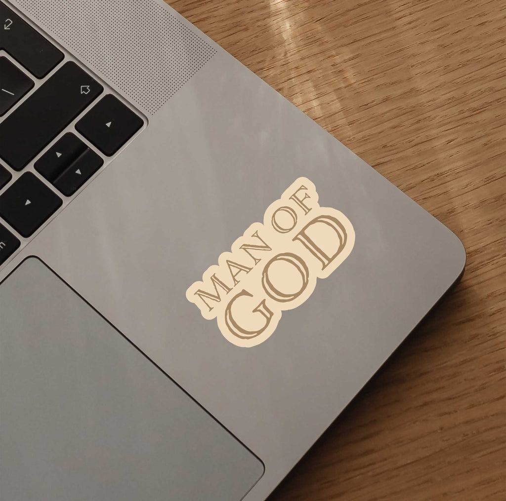 Man Of God Sticker