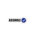 Asshole Verified Sticker
