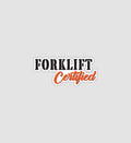 Forklift Certified Sticker