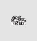 You've Got Soft Hands Brother Skeleton Hand Sticker