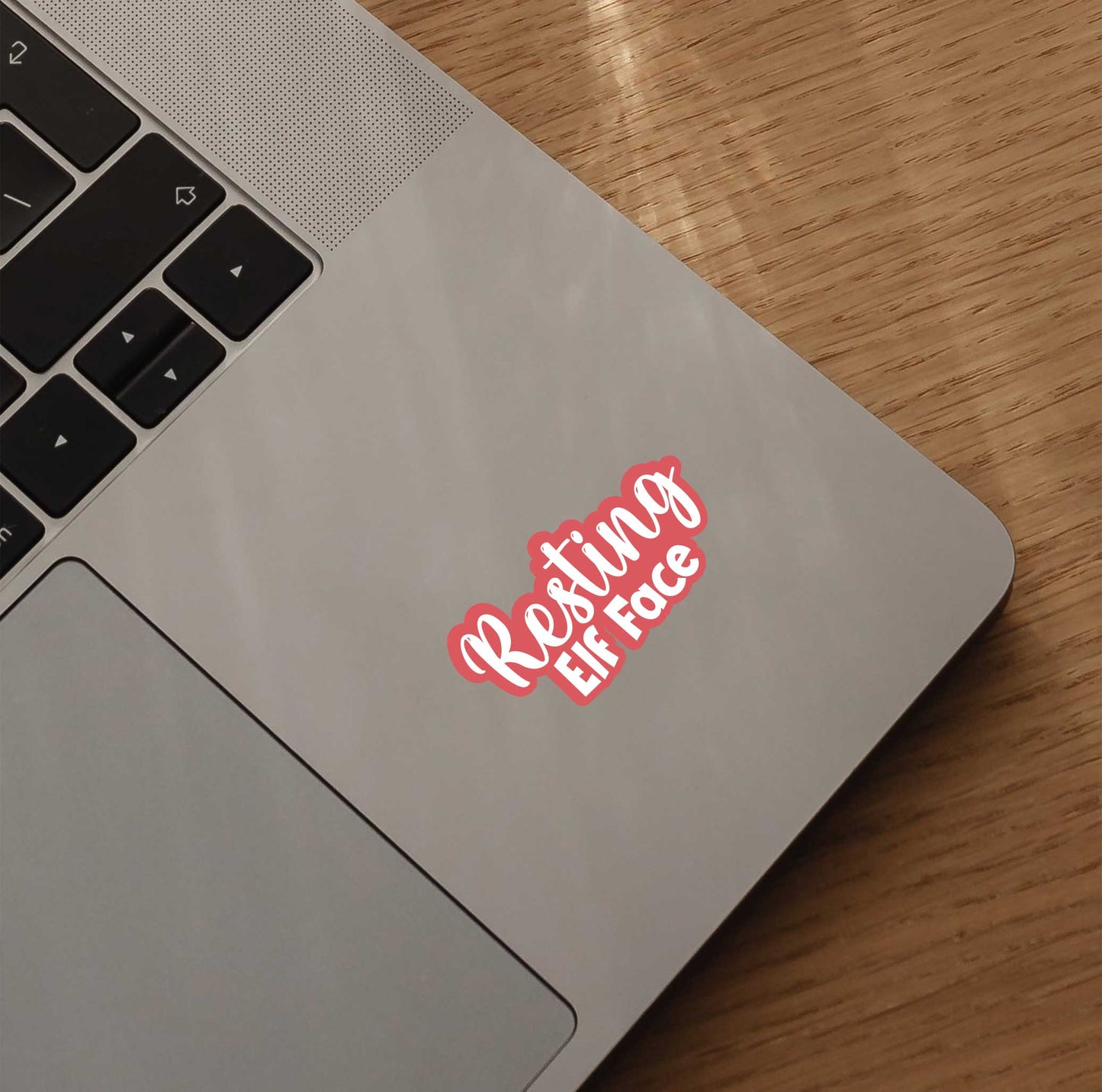 Resting Elf Face Sticker