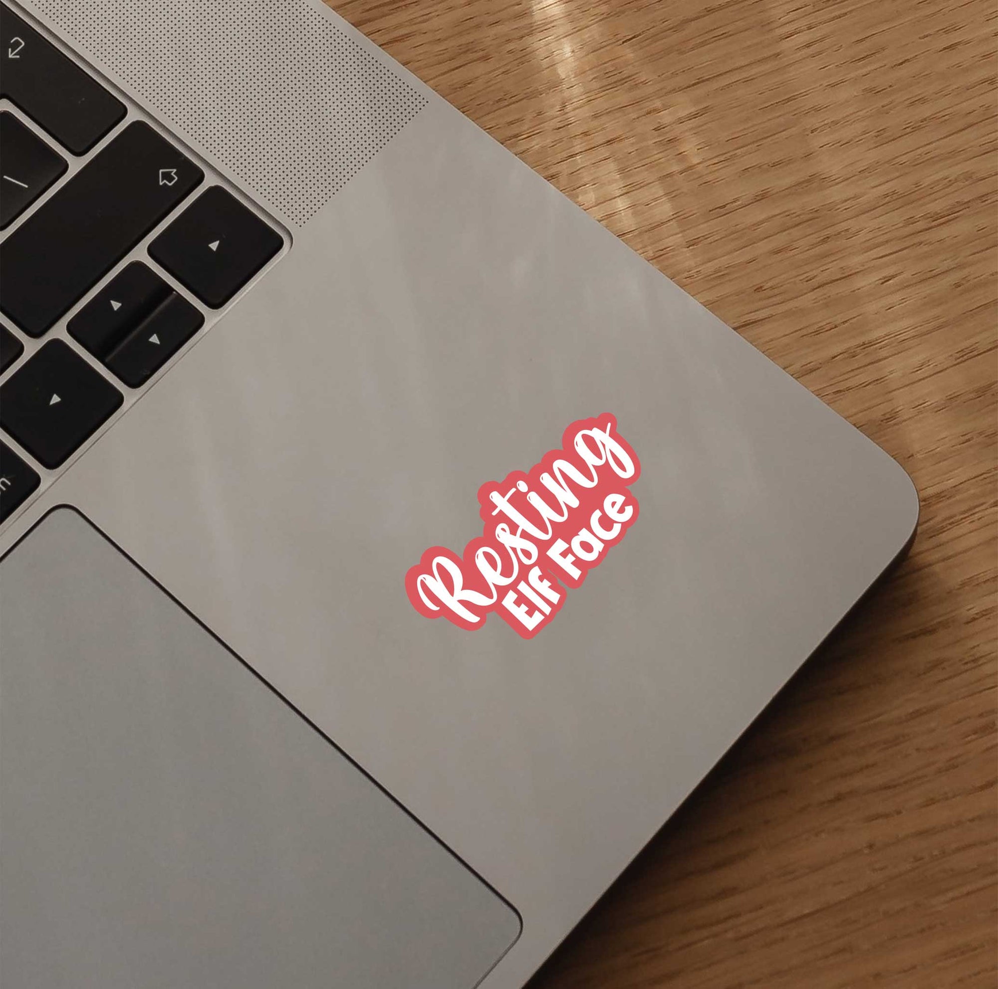 Resting Elf Face Sticker