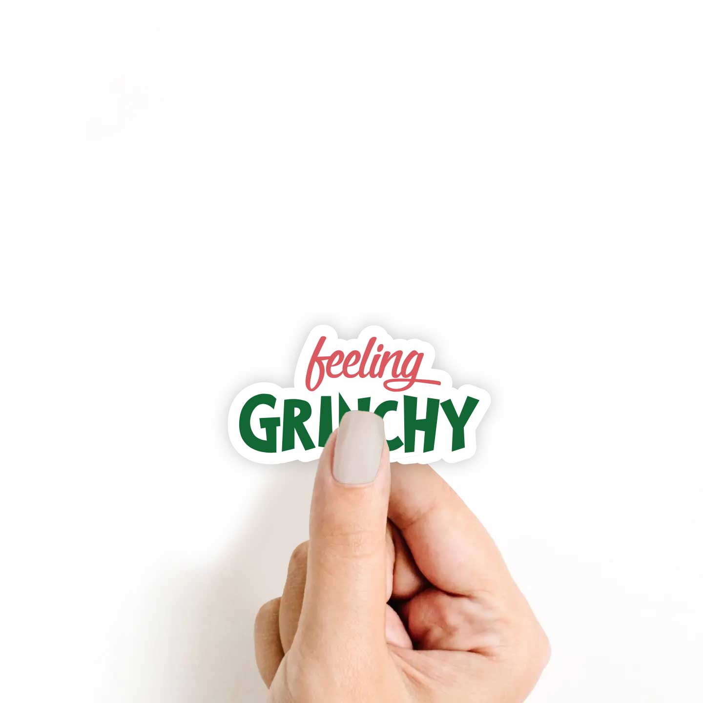 Feeling Grinchy Sticker