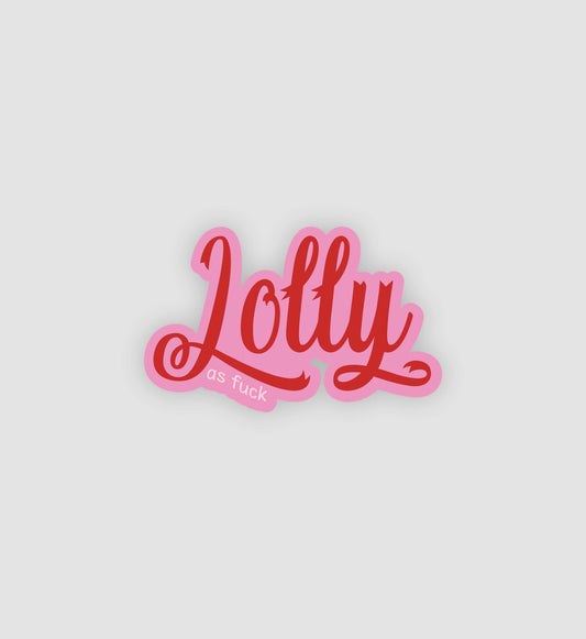 Jolly As F*ck Sticker