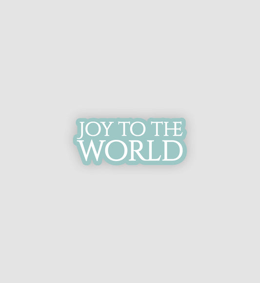 Joy To The World Sticker