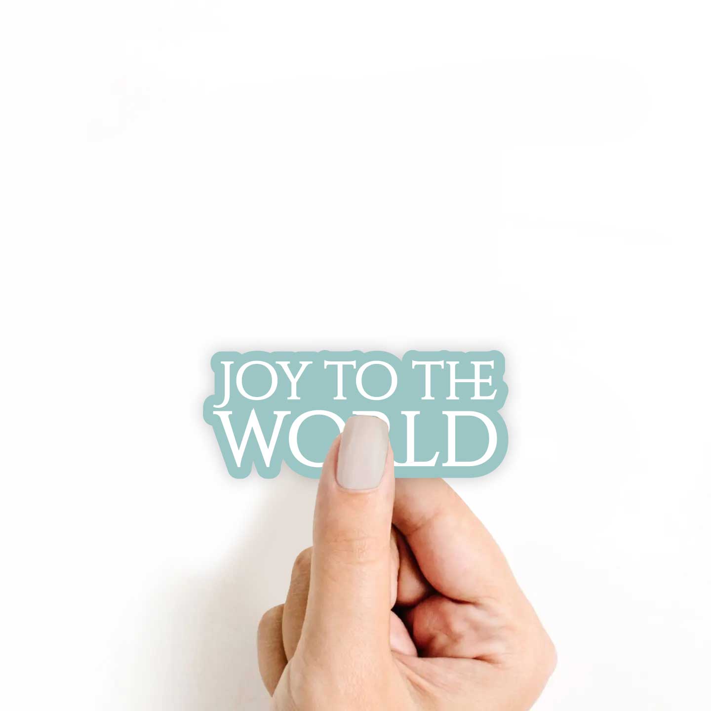 Joy To The World Sticker