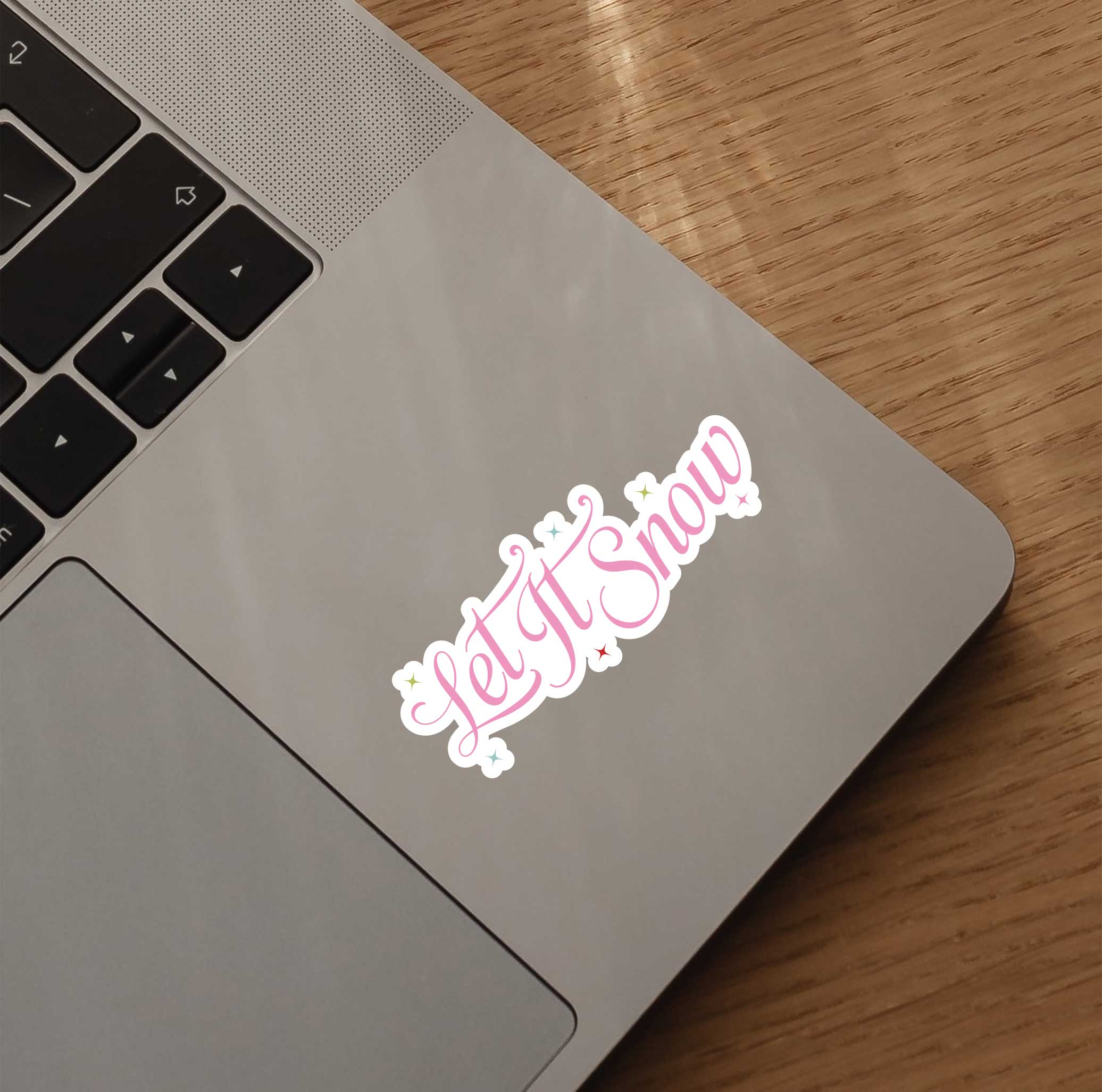 Let It Snow Sticker
